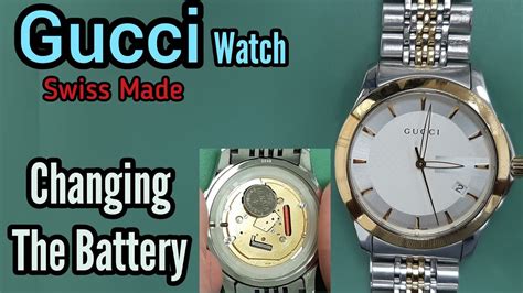 where to get a gucci watch battery replaced|gucci watch replacement bezel.